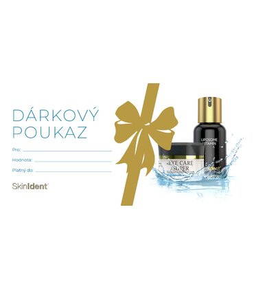 DARČEKOVÝ POUKAZ SkinIdent + obálky DARČEKOVÝ POUKAZ SkinIdent + obálky