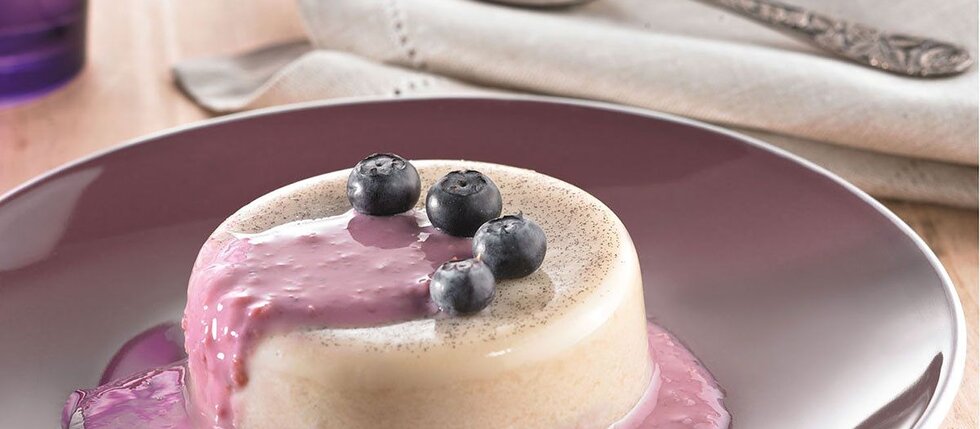 Bezlaktózová Panna cotta Bezlaktózová Panna cotta