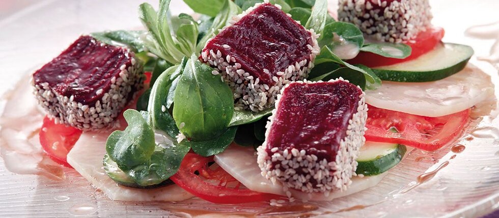 Zeleninové carpaccio Zeleninové carpaccio